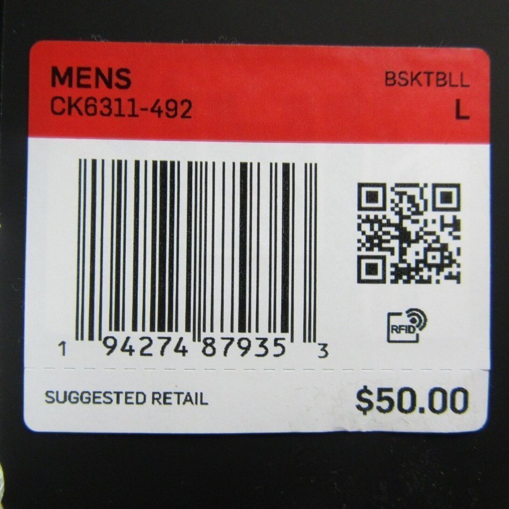 Nike Sportswear Throwback Nylon Basketball Shorts Size Large Mens NEW - Picture 10 of 11